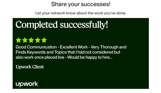 Client review screenshot 2